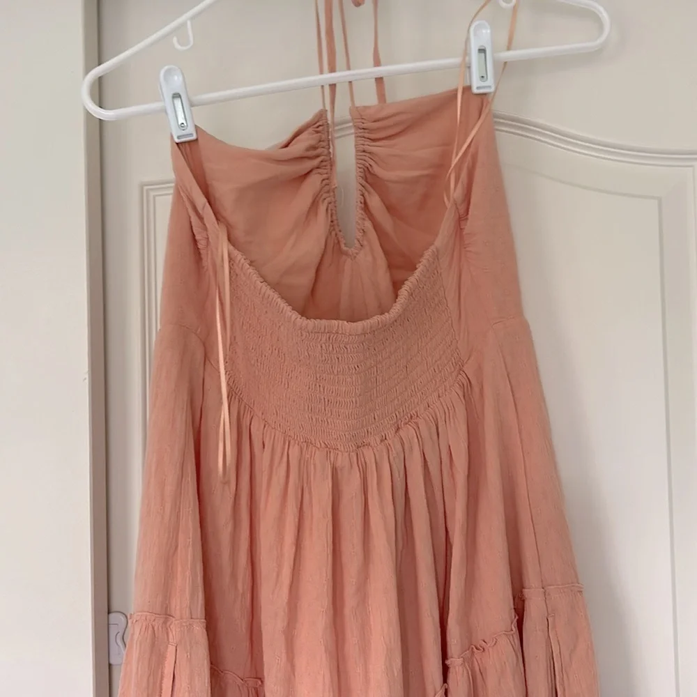 Abercrombie & Fitch Halter Tiered Maxi Dress